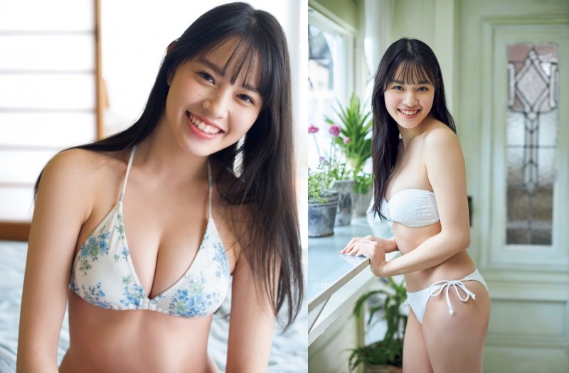 【6upoker】王道美少女「豬子れいあ」性感比基尼凸顯飽滿曲線　少女系甜美笑容洋溢青春氣息