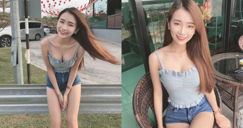 【6upoker】甜美妹子Mina「彎腰放送美乳」，超誘惑超溝好養眼啊！