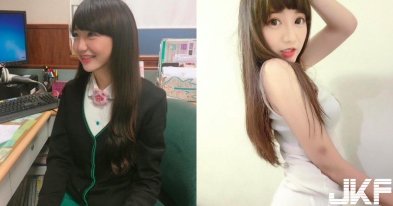 【6upoker】號稱「內湖陳意涵」美乳女行員，甜美大眼+「惹火身材」讓網友暴動揪團開戶