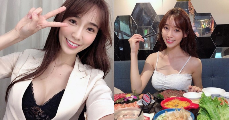 【6upoker】超甜護理師！正妹「深V好曲線」要辣翻，甜美笑容吸引超多病患排隊！