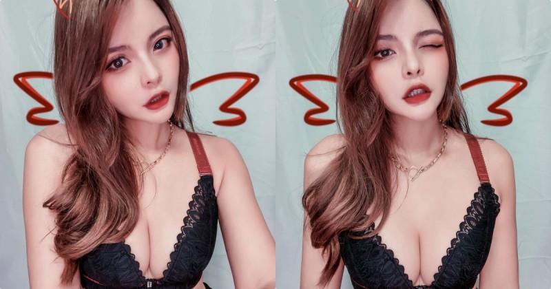 【6upoker】正妹「佐藤麻優」大深V內衣好辣，「誘惑的神情」讓人無法招架！