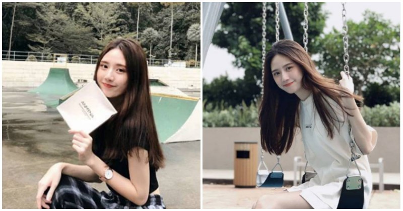 【6upoker】氣質美少女KEYI渾身散發「青春感」，盪鞦韆時的甜笑看了馬上心動！