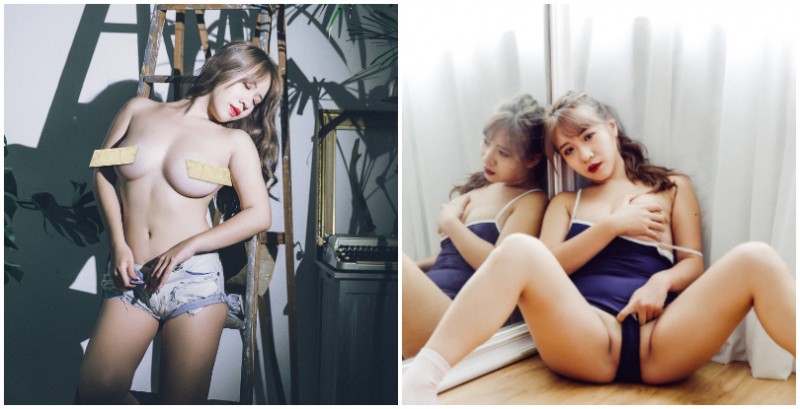 【6upoker】「巨乳女郎」吳詠玄胴體完全解放！攝影師江江葦鏡下時尚與情慾融合的性感瞬間！