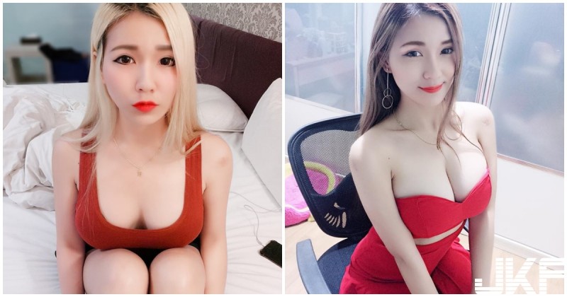 【6upoker】正妹「白皙美乳」滿到溢出來！「完美低胸視角」殺爆全場啊！