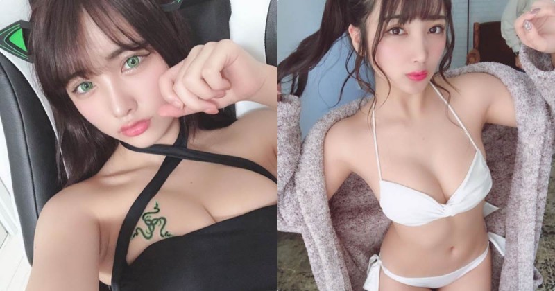 【6upoker】敢露敢玩的惹火「童顏巨乳妹」，嫵媚挑逗姿勢太引遐想！