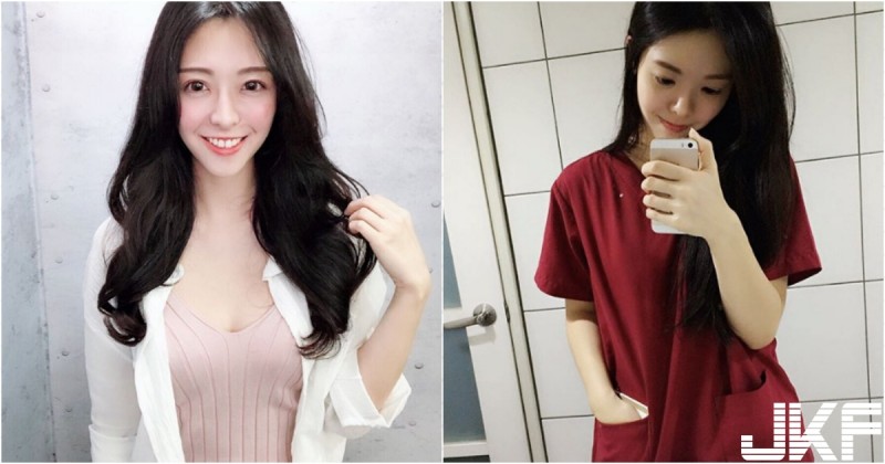 【6upoker】超甜美氣質「正妹外科助手」！制服下暗藏「美乳」！再也不怕開刀看醫生啦！
