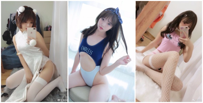 【6upoker】「高衩少女」性感誘惑！中空史庫水勾勒「美臀曲線」，還有吊帶襪的絕對領域！