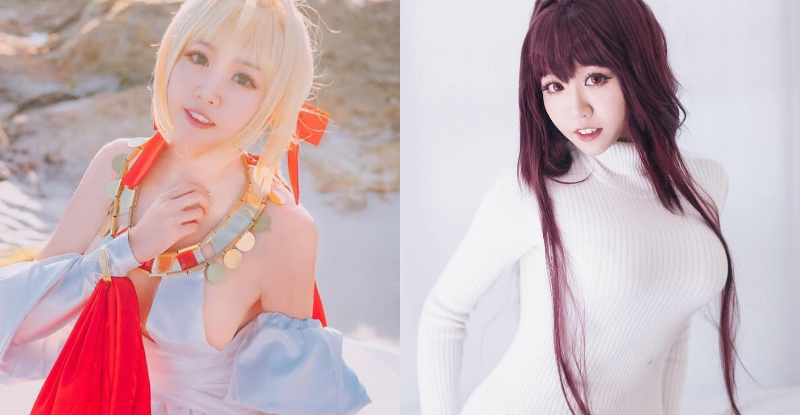 【6upoker】童顏巨乳「正妹Coser」奶量過人！胸前「不科學隆起」快把衣服撐爆！
