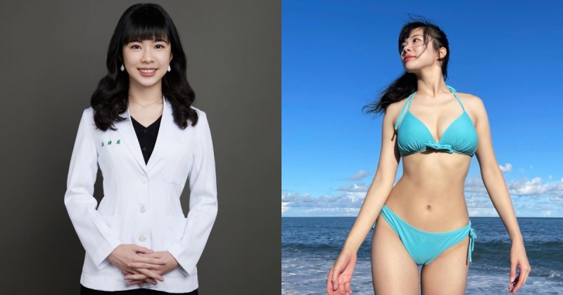 【6upoker】醫學系學生「張語庭」成為準醫師　白袍底下是姣好曲線