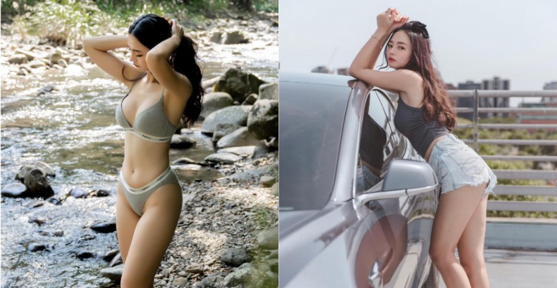 【6upoker】長腿部落客「A栗」健美身材超犯規　露出馬甲線高調「炫腹」