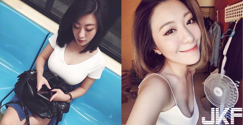 【6upoker】捷運上「白衣大奶妹」上圍太兇好搶眼！極品身材竟還是「水滴狀美乳」！