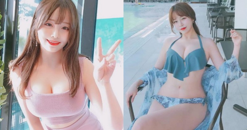 【6upoker】肉都長在奶上！南韓超人氣BJ「白嫩巨乳」強力吸粉，火辣身材好誘人！