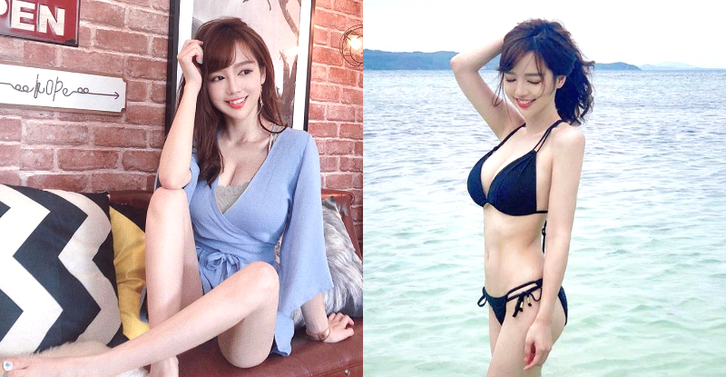 【6upoker】超正無雙琵琶手「丘涵Joanne」五官精緻清新脫俗，纖瘦身材換上比基尼更大飽所有人眼福！