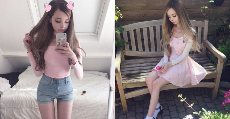 【6upoker】真人版洋娃娃！正妹蘿莉「精緻童顏」不科學　傻甜萌樣讓人忍不住想疼愛