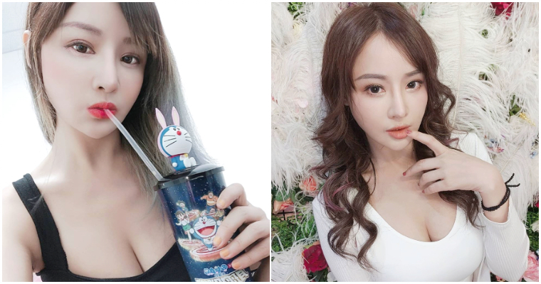 【6upoker】雙眼不知道該看哪！「嫩白甜心」蕾依自爆是《哆拉A夢》狂粉　戴口罩、秀深溝超誘惑！