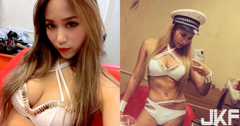 【6upoker】時尚模特兒的逆襲！正妹「FeiFei」大尺度海軍出勤，展現身體線條性感到噴火～