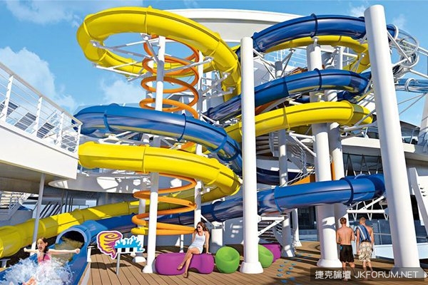 【6upoker】真正的水上樂園 全球最大遊輪引進滑水道