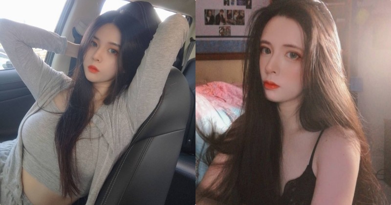 【6upoker】甜心正妹「車內辣照好極品」，「優質S曲線」讓人無法專心開車！