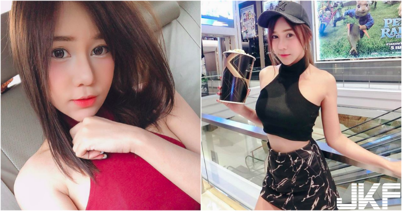 【6upoker】超完美「水蛇腰辣妹」秀出白皙爆乳身材！白皙的「E奶車頭燈」畫面好胸猛…