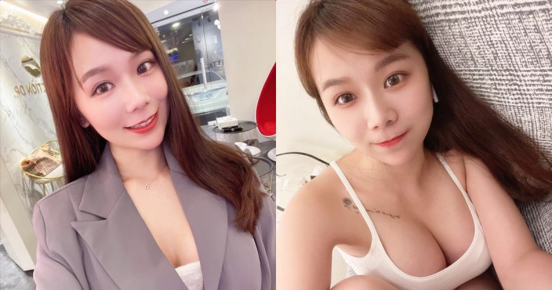 【6upoker】超兇正妹「自拍辣照乳量太強」，「渾圓兇器」視覺超震撼！