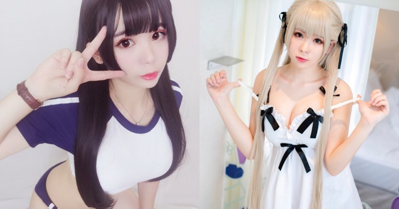 【6upoker】台灣甜美胸狠coser「織泱」，高品質拍攝太精美，好身材一點都不吝嗇～