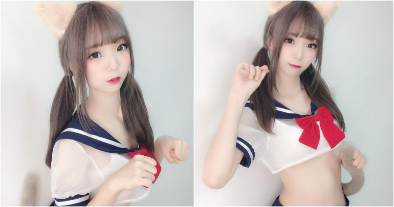 【6upoker】女友Fu爆棚！高顏值「制服美女」白皙身材太犯規！超甜美外型讓人戀愛啦…
