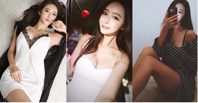 【6upoker】妹子超低領口兩粒「渾圓乳球」呼之欲出，又深又長的一條線，快門聲響不停！