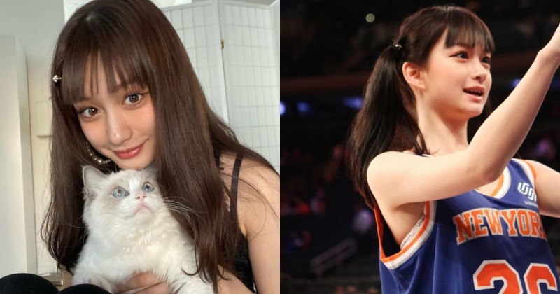【6upoker】大眼美少女susan看nba被導播看中，空靈清純「混血感美貌」看一眼就難以忘懷！