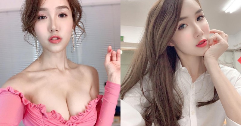 【6upoker】下半身太火辣！E奶正妹「林妤霜」登雜誌封面，衣服設計「性感狂野」衩開好高！