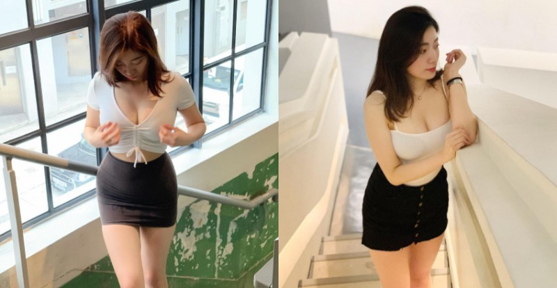 【6upoker】長腿巨乳姐姐「Lin」是超級吃貨　但營養都吃到胸部去啦！
