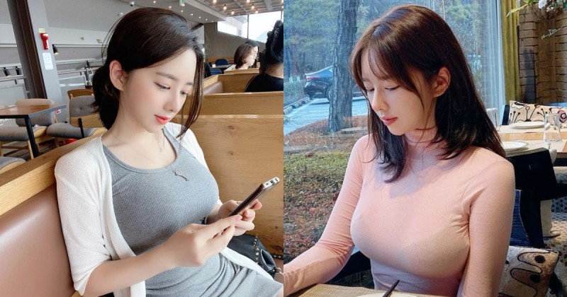 【6upoker】餐廳遇見「高顏值辣妹」展現超豐滿事業心！那飽滿視角讓人目不轉睛呀