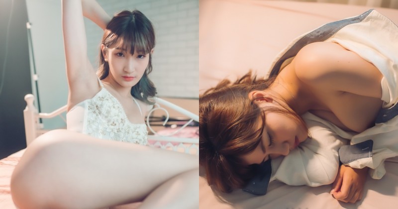 【6upoker】2 位清純保守的「幼稚園老師」被說服！露出「飽滿雪乳」辣拍大尺照！