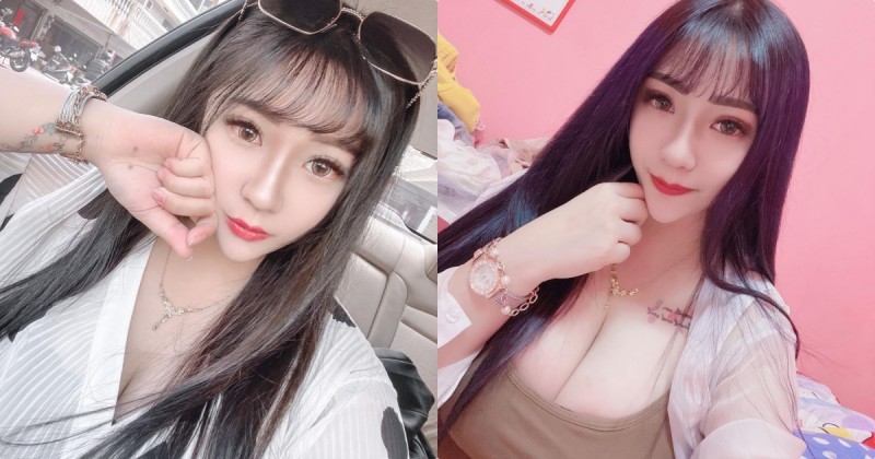 【6upoker】超性感小隻馬學生正妹「芸妡」，「胸前的超長深溝」讓人驚豔！