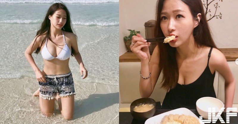 【6upoker】今夏最後一波乳浪！氣質網美「比基尼乳量驚人」，用餐直接被低胸背心出賣啦！