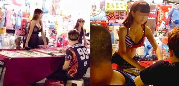 【6upoker】夜市爆乳老闆娘「二筒奶」讓麻將高手都輸了！住這附近的男網友真的好幸福喔…