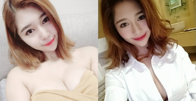 【6upoker】最性感OL「萬千千」身材太火辣　胸前扣子都扣不起來啦！