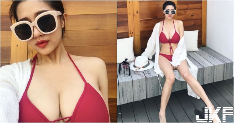 【6upoker】台灣妹子94優質！「渾圓美乳」在比基尼下更白皙！「性感身材」看了受不了！