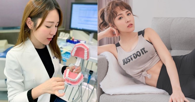 【6upoker】超正牙醫女神「劉芷伊」臉蛋身材都像模特，「深邃事業線」讓網友看了牙痛！