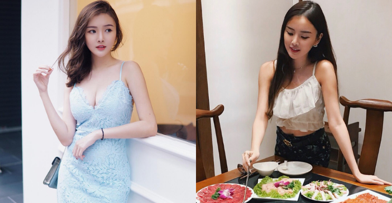 【6upoker】清新「吃貨正妹」脫衣服才發現是隱乳！隱藏版美食就是胸前兩顆奶！