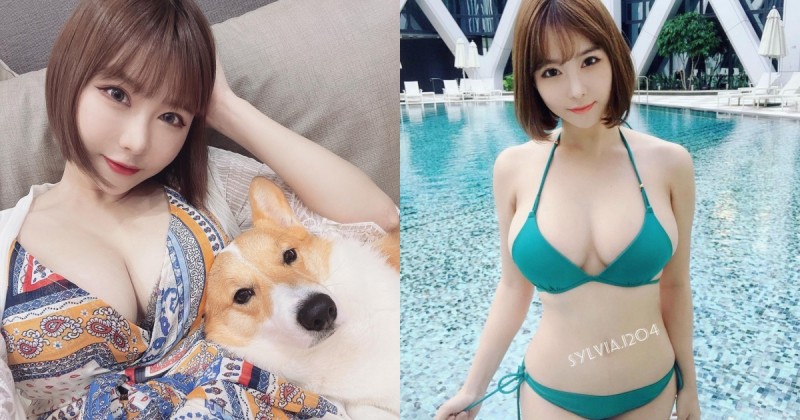 【6upoker】短髮女神「Sylvia 希維亞」在家也能度假！海島風情的「爆乳深V小洋裝」好辣！