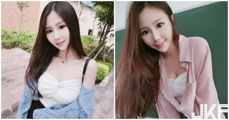 【6upoker】這位老師很可以！美乳正妹黑板前展現深溝，兇兇的畫面讓學生都好認真！