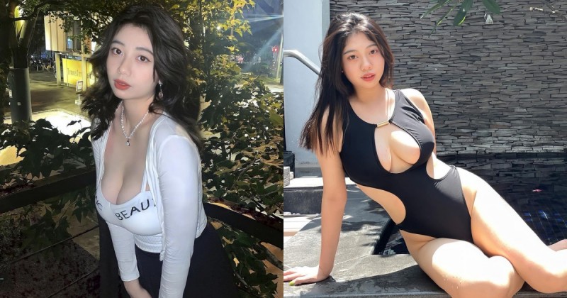 【6upoker】輔大正妹學姊「劉霖霖」嗆辣又有料！挖洞泳裝秀「雪白豪乳」鄉民狂朝聖！