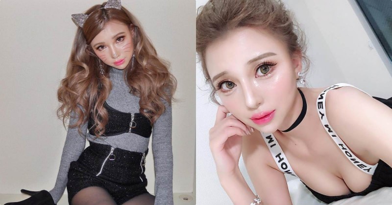 【6upoker】日韓混血美乳正妹「眞瀬リリナ」，低胸裝讓「豐滿美乳」要蹦出！