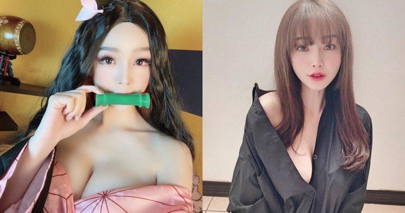 【6upoker】超兇猛禰豆子妹妹「美乳大量溢出」！歪斜一邊的衣領香肩外露，真正讓人無法呼吸！