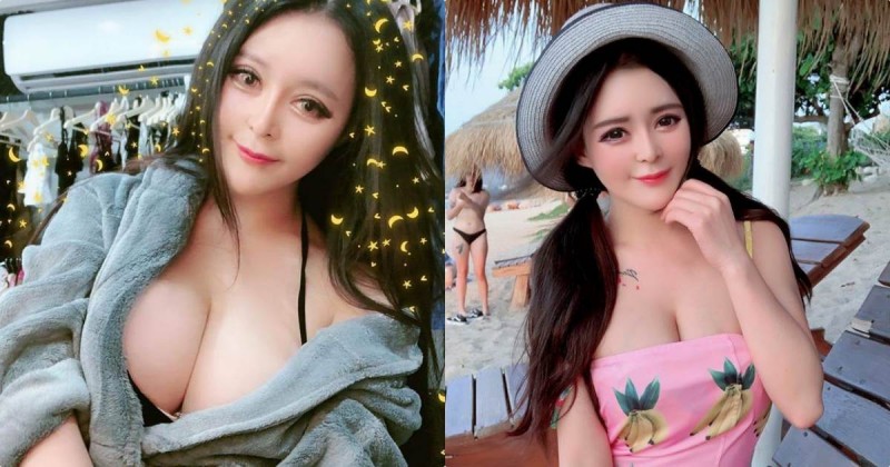 【6upoker】正妹Gina冰冰「誘惑胴體」太超過，寬鬆造型讓巨乳跑出來了！