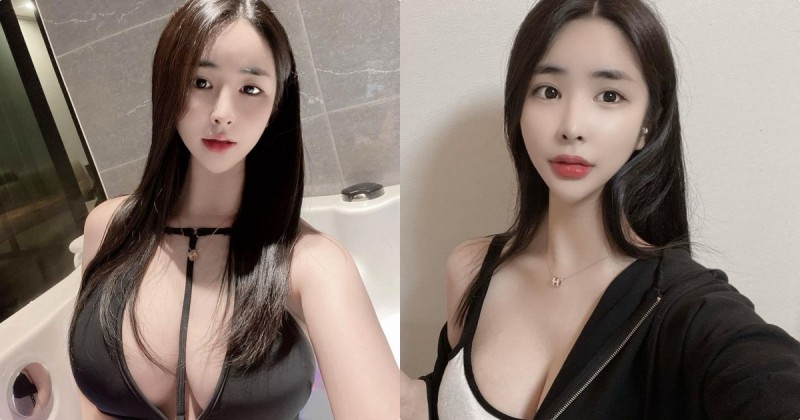 【6upoker】正妹老闆娘「有超大車頭燈」，泡澡時雄偉美乳現形了！