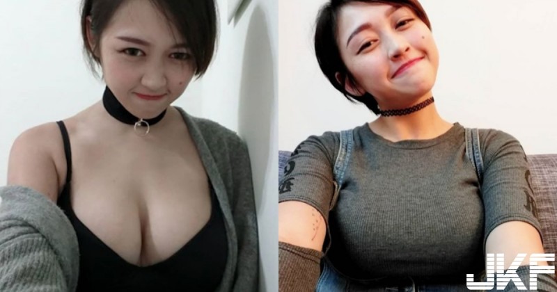 【6upoker】上衣崩壞！「巨乳萌妹」太敲貴，「渾圓雙球」份量實在太大，根本用奶奶霸淩衣服！