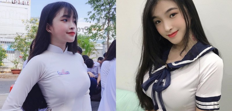 【6upoker】越南學生妹太「胸狠」！各種撐爆上衣狂吸粉　本人霸氣宣布：I don’t have a boyfriend
