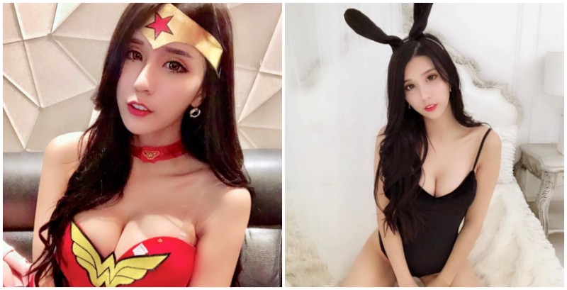 【6upoker】神力女超人也想被領養　「爆乳正妹」李小荻拯救世界後變成小兔兔要你帶她回家