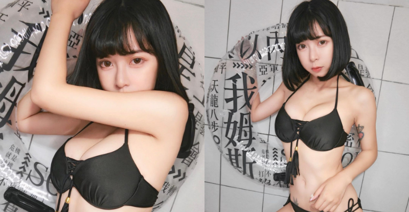 【6upoker】來玩水！「糖糖Chubby」雨天貼心奉上銷魂冰奶，「兩大球」讓男粉眼福超飽！